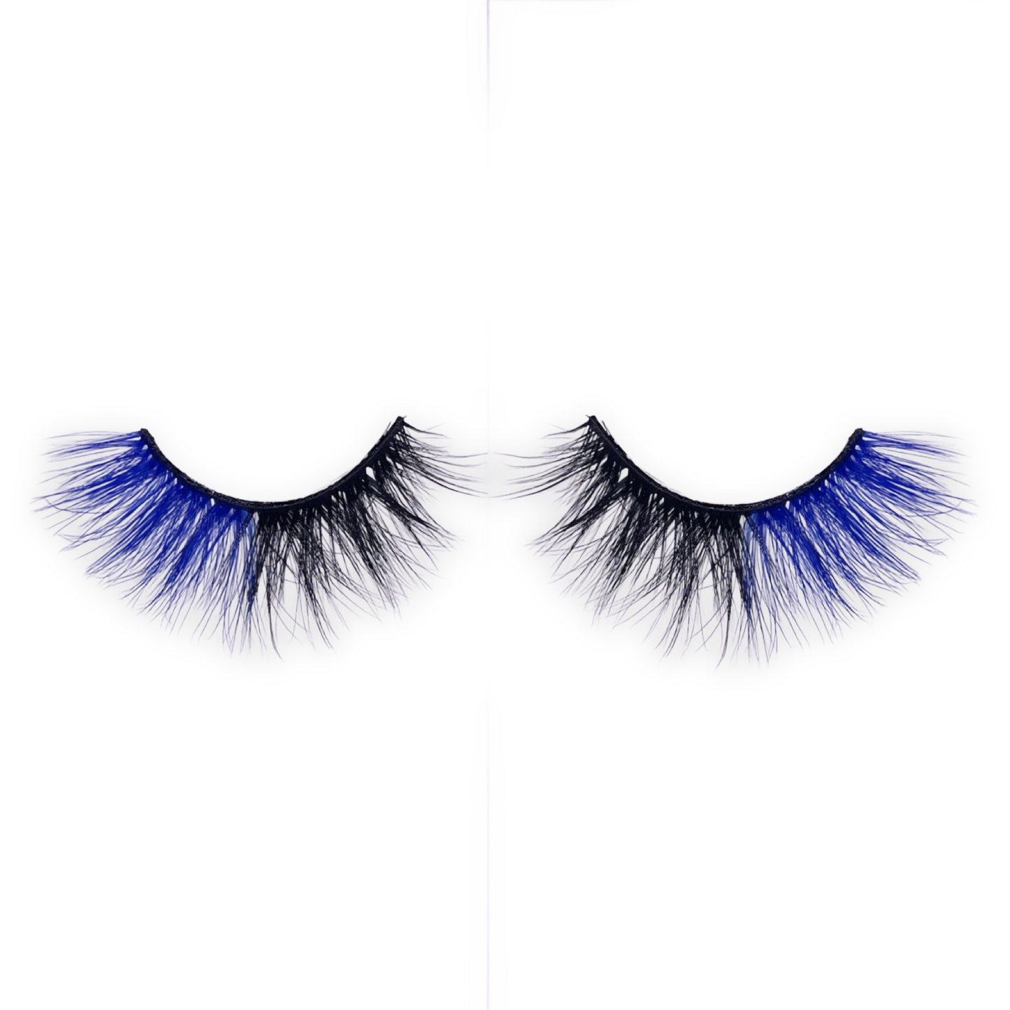 MEZI Cosmetics ColorFlare Lashes - Assorted Colors: Purple, Baby Pink, Yellow, Hot Pink, Sky Blue, Red, Green, Cobalt Blue, Strip Lashes