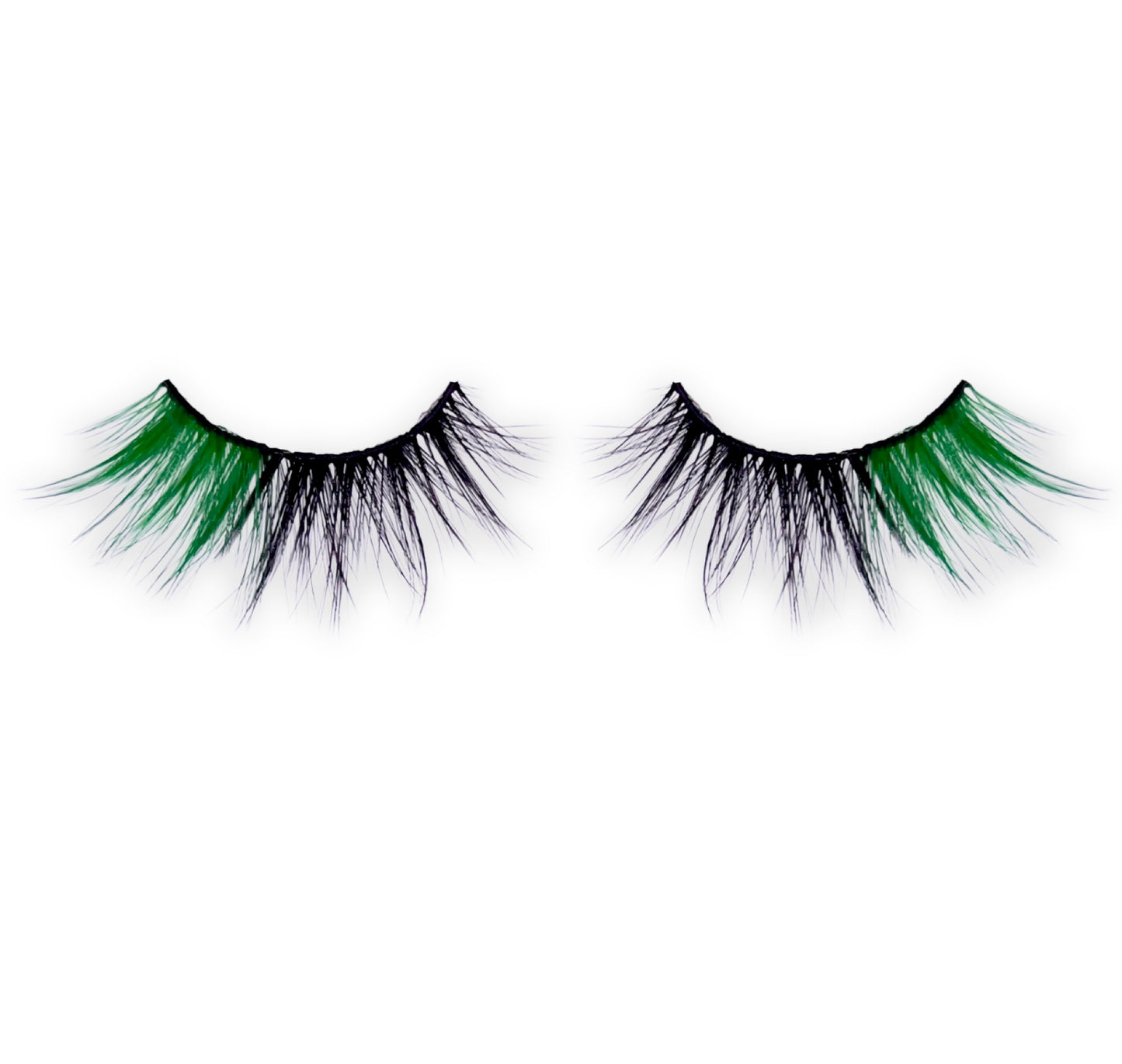 MEZI Cosmetics ColorFlare Lashes - Assorted Colors: Purple, Baby Pink, Yellow, Hot Pink, Sky Blue, Red, Green, Cobalt Blue, Strip Lashes