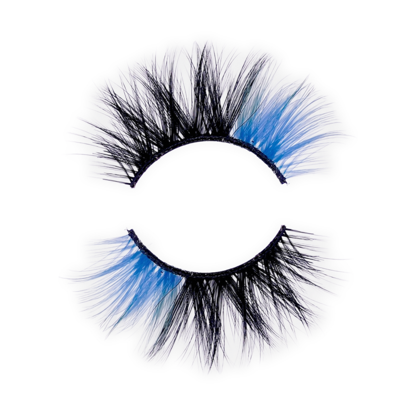 MEZI Cosmetics ColorFlare Lashes - Assorted Colors: Purple, Baby Pink, Yellow, Hot Pink, Sky Blue, Red, Green, Cobalt Blue, Strip Lashes