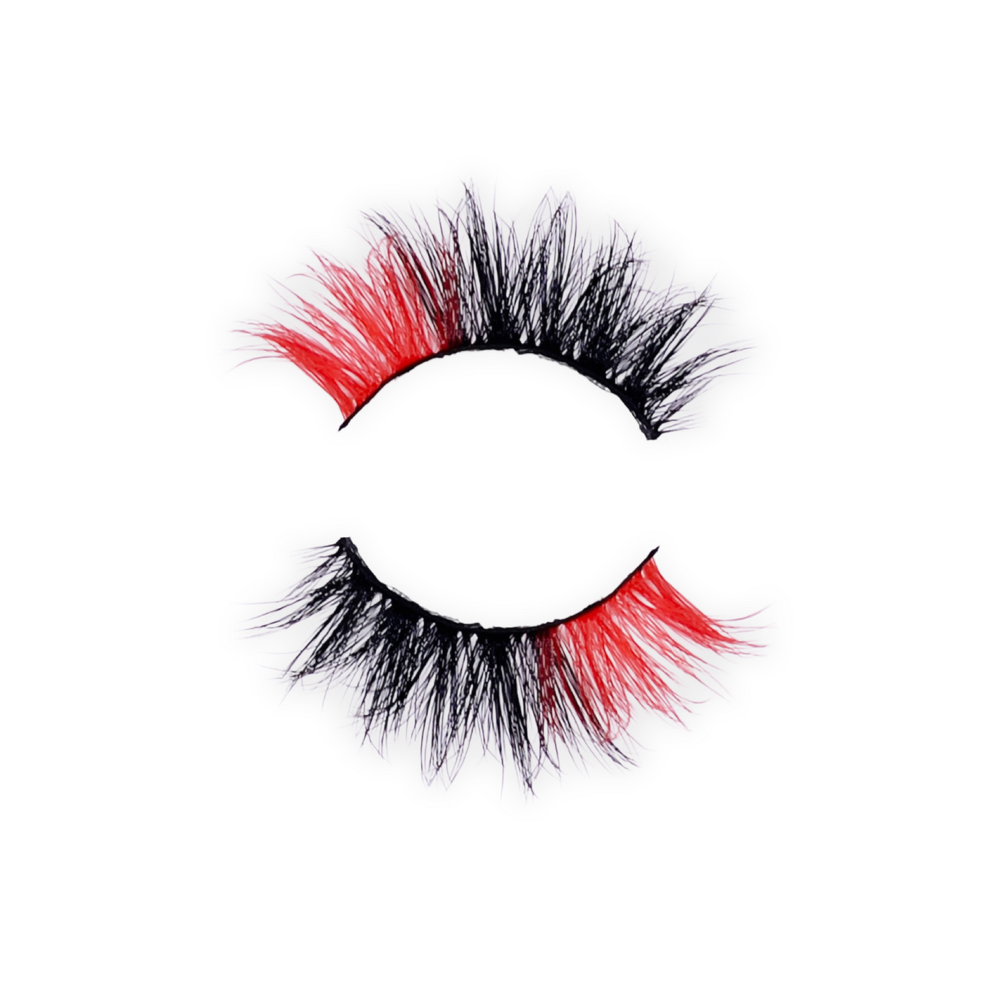 MEZI Cosmetics ColorFlare Lashes - Assorted Colors: Purple, Baby Pink, Yellow, Hot Pink, Sky Blue, Red, Green, Cobalt Blue, Strip Lashes